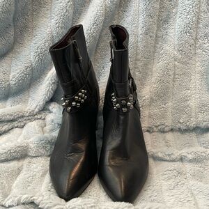 Report signature leather boots